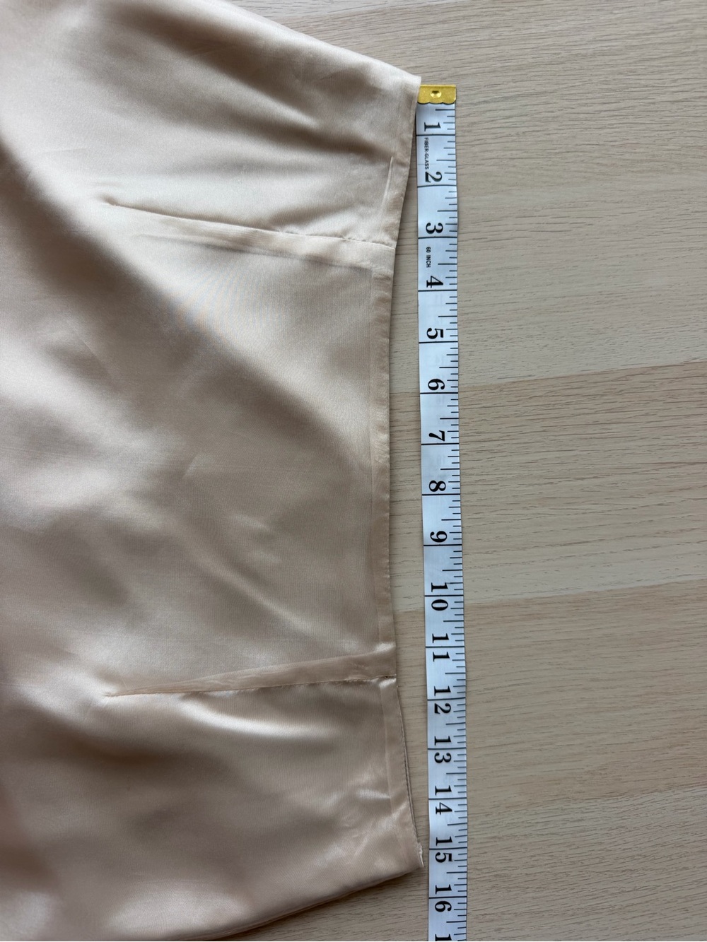 Antonio Melani Priscilla Skirt Womens 8 Taupe Satin Midi NWT Lined Formal $120 - Picture 9 of 14